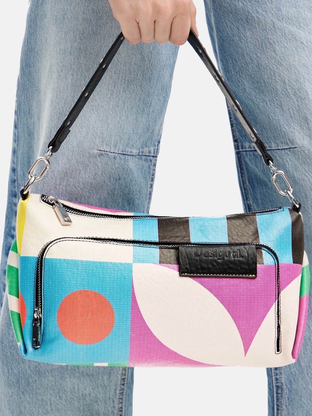 Desigual M Geometric Shoulder & Crossbody Bag – New Without Tags